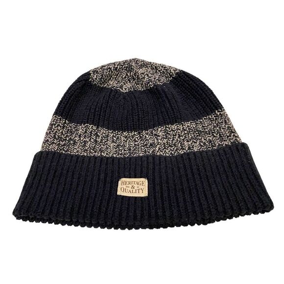 H&M Other - H&M Striped Knit Beanie Hat Winter Snow Outdoors School Fall Ski Snowboarding